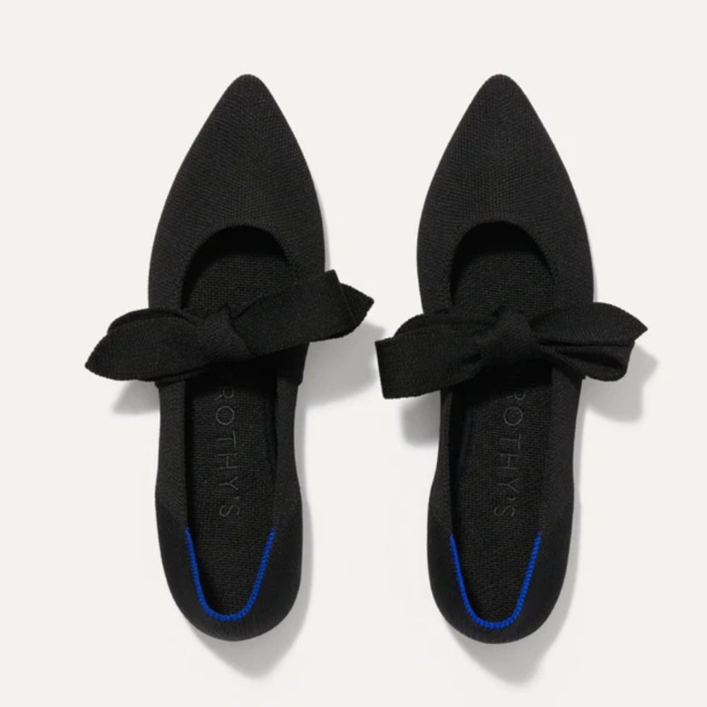 ROTHY'S Black Mary Janes Sz 8.5